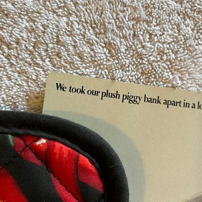 WE TOOK OUR PLUSH PIGGY BANK APART . . . . RCA ColorScanner Poster Andy Warhol, Irwin Horowitz