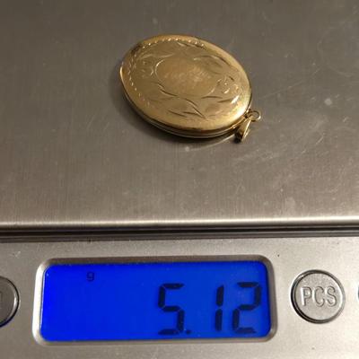 14k Gold Locket