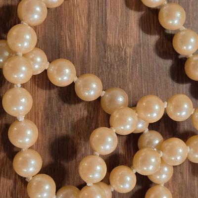 Broken Faux Pearls