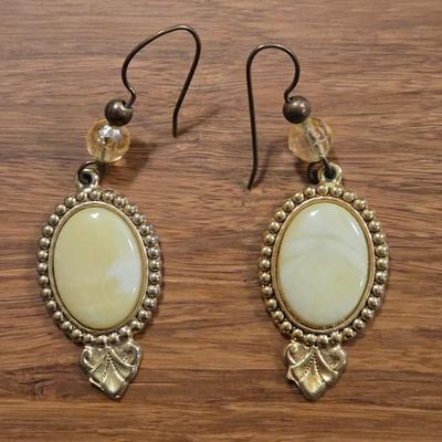 Rose Gold Tone Earrings and Gold Tone Earrings