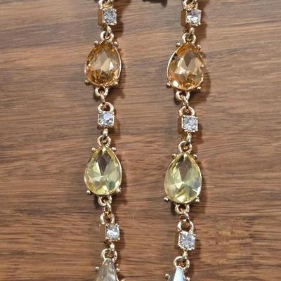 (3) Gold Tone Earrings