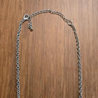 (2) Silver Tone Necklaces