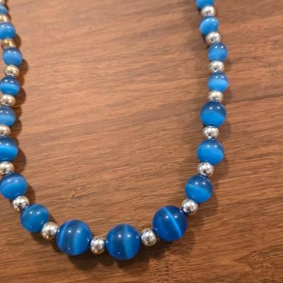 Cat's Eye Beaded Necklaces