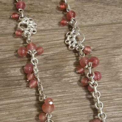 (2) Silver Tone Necklaces