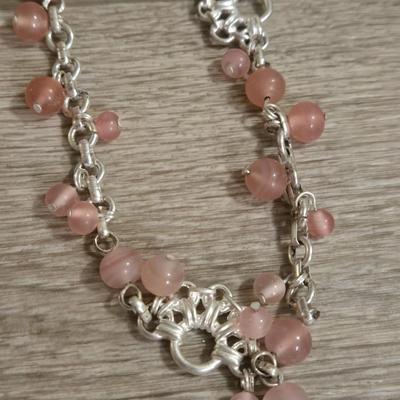 (2) Silver Tone Necklaces