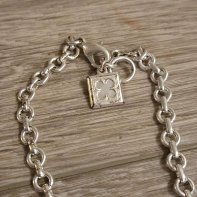 (2) Silver Tone Necklaces