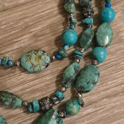 Turquoise Beaded Necklace