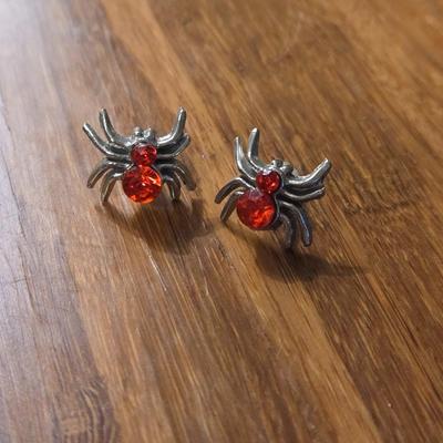 (2) Silver Tone Earrings