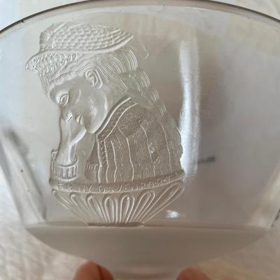 Glass pedestal Bowl
