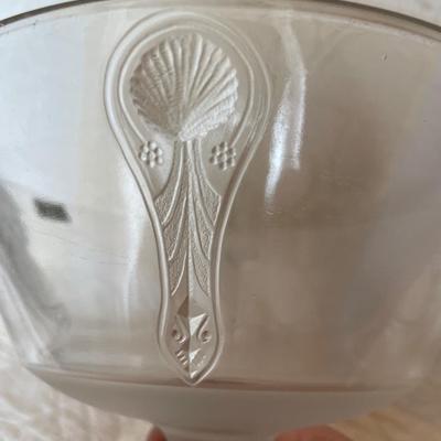 Glass pedestal Bowl