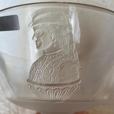 Glass pedestal Bowl