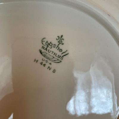 Eggshell Nautilus plate