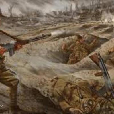 World War 2 Military Art Print