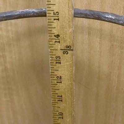 Rustic Wrought Iron Plant Stand