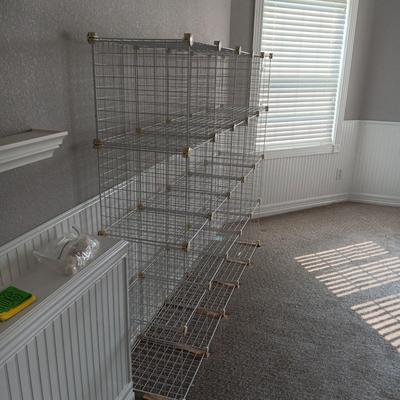 WIRE CUBE STORAGE ORGANIZER