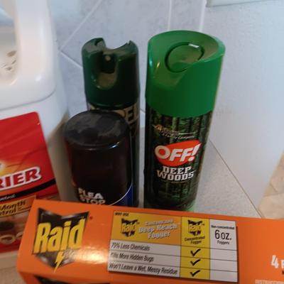 CHEMICALS FOR INSECT CONTROL & FREEZELESS WALL FAUCET