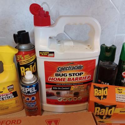 CHEMICALS FOR INSECT CONTROL & FREEZELESS WALL FAUCET