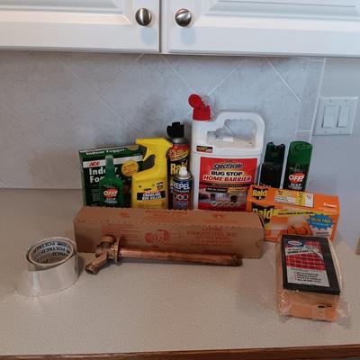 CHEMICALS FOR INSECT CONTROL & FREEZELESS WALL FAUCET