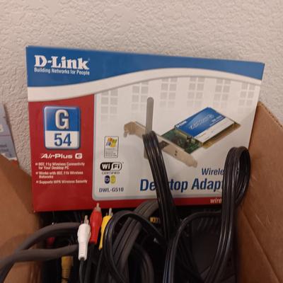 COMPUTER AND ELECTRONIC CORDS, TIMER AND MORE