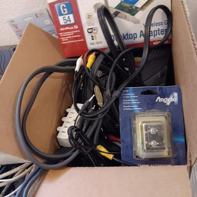 COMPUTER AND ELECTRONIC CORDS, TIMER AND MORE
