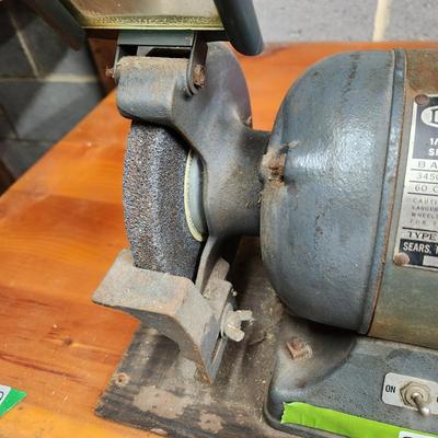 Dunlap 1/4" HP Bench Grinder Tested working