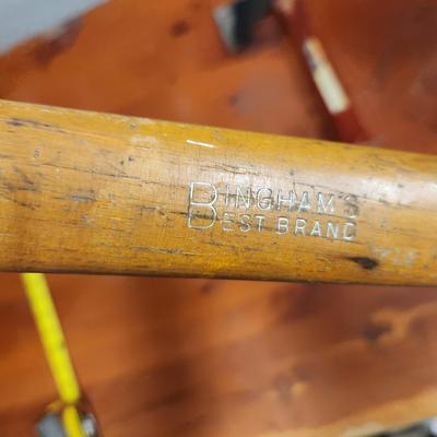 2 Vintage Axes Hand Made Bingham's Best Brand BBB & Plumb