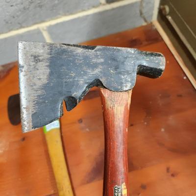 2 Vintage Axes Hand Made Bingham's Best Brand BBB & Plumb