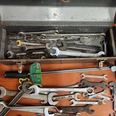 Craftsman Tool Box Loaded w Wrenches S-K Torque S-K Wayne Billings & Spencer