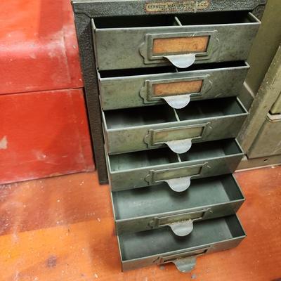 Kennedy 6 drawer Organizer & Tool Box KK-19 with Contents