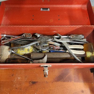 Kennedy 6 drawer Organizer & Tool Box KK-19 with Contents