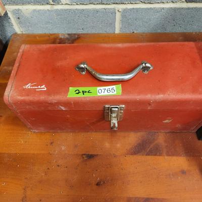 Kennedy 6 drawer Organizer & Tool Box KK-19 with Contents
