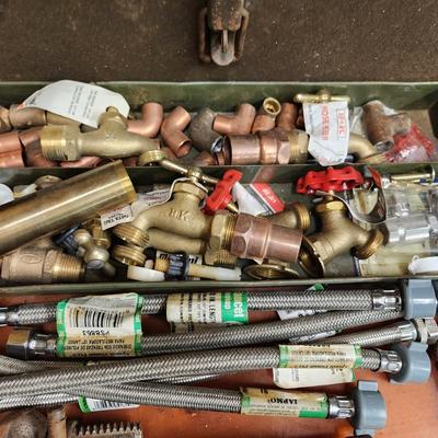 Tool Box Loaded with Plumbing tools