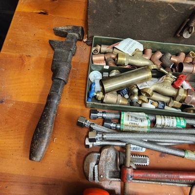 Tool Box Loaded with Plumbing tools