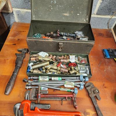 Tool Box Loaded with Plumbing tools