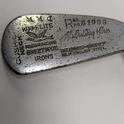 Vintage Wood Shaft Golf Clubs