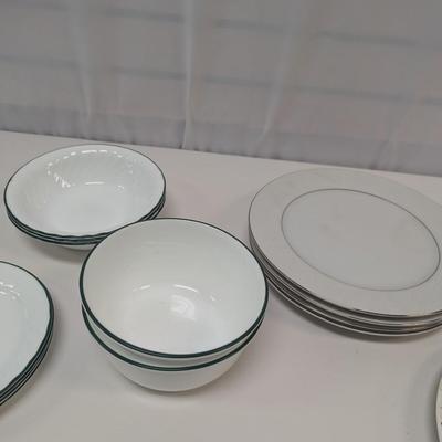 Assorted Dinnerware - Corelle, Porcelain China, Southwicke