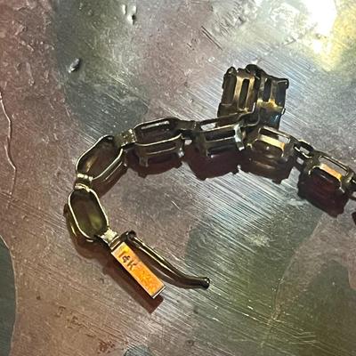 14 k gold bracelet
