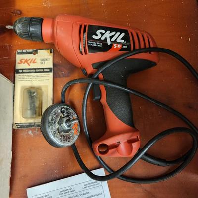 Skil Electric Drill 6260 & Deluxe Jig Saw 524