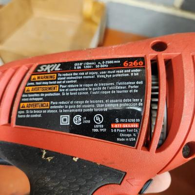 Skil Electric Drill 6260 & Deluxe Jig Saw 524