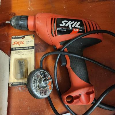 Skil Electric Drill 6260 & Deluxe Jig Saw 524