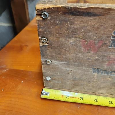 Winchester Small Arms Ammo Box Crate .32 Superspeed Soft point