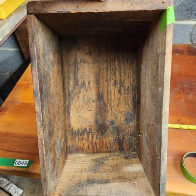 Peters 16ga High Velocity Shot Shells Wooden Ammo Box