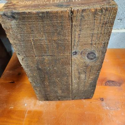 Peters 16ga High Velocity Shot Shells Wooden Ammo Box