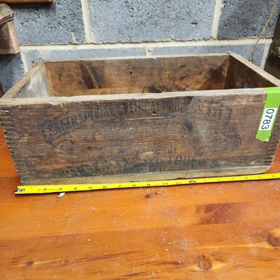 Sager Special Chemical Process Axes Wooden Crate Wilson Cumberland MD