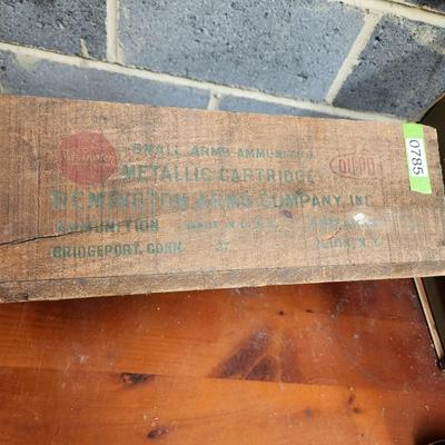 Remington 30-40 KRAG 220 gr Soft Point Wooden Ammo box