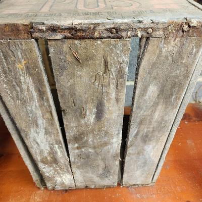 Philadelphia Old Stock Brewing Co POS Beer Wooden Crate