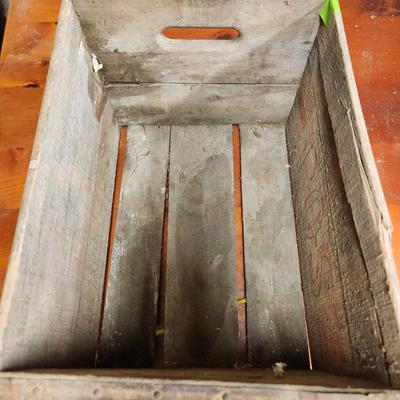 Philadelphia Old Stock Brewing Co POS Beer Wooden Crate
