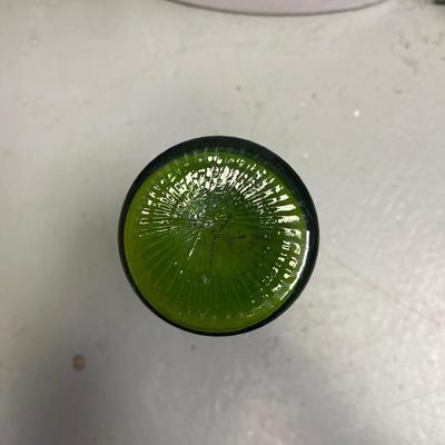 Green vase