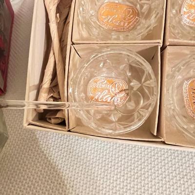 Vintage Crystal Lot - Some NIB, Bohemia, Buckingham, Leaded