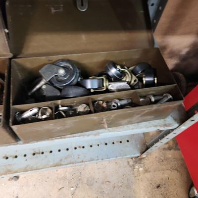 Large Hardware Tool Lot Shelves and Contents on the Shelves